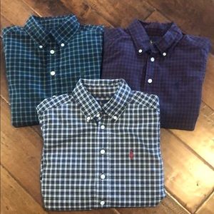 🎉HOST PICK🎉 Bundle of 3 Ralph Lauren Shirts
